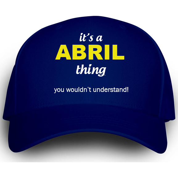 Cap for Abril