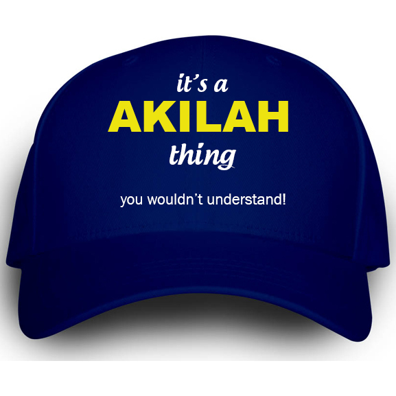 Cap for Akilah
