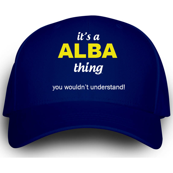 Cap for Alba
