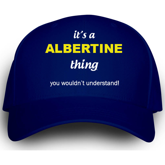 Cap for Albertine