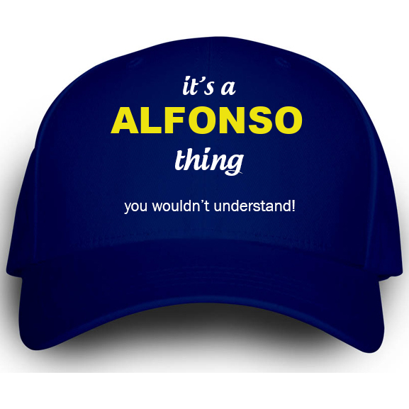 Cap for Alfonso