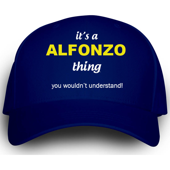 Cap for Alfonzo