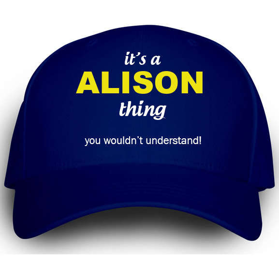 Cap for Alison