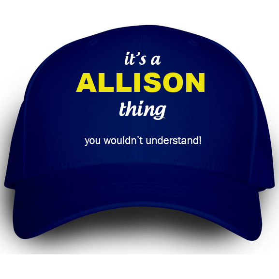 Cap for Allison