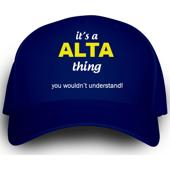 Cap for Alta