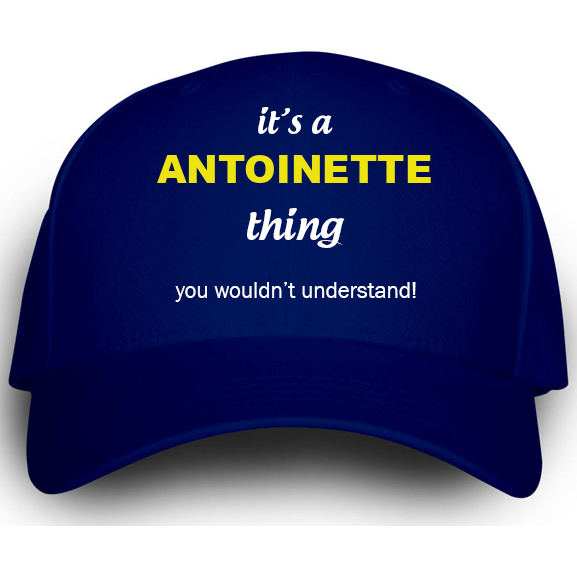 Cap for Antoinette
