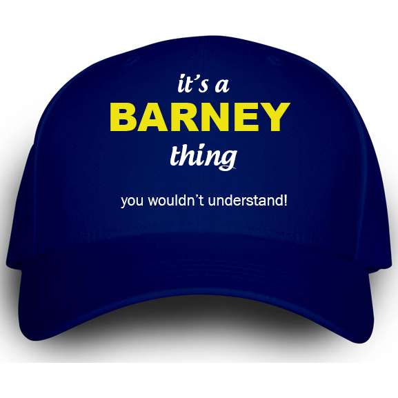 Cap for Barney