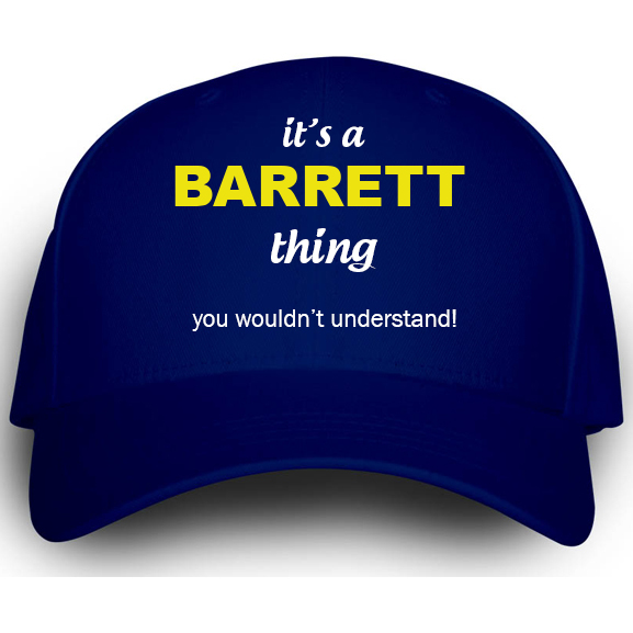 Cap for Barrett