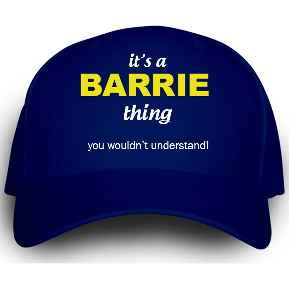 Cap for Barrie