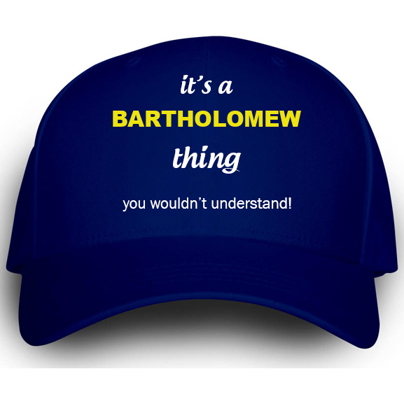 Cap for Bartholomew