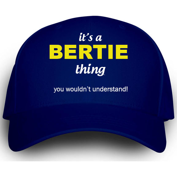 Cap for Bertie