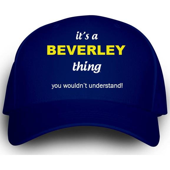 Cap for Beverley