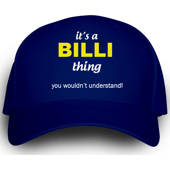 Cap for Billi