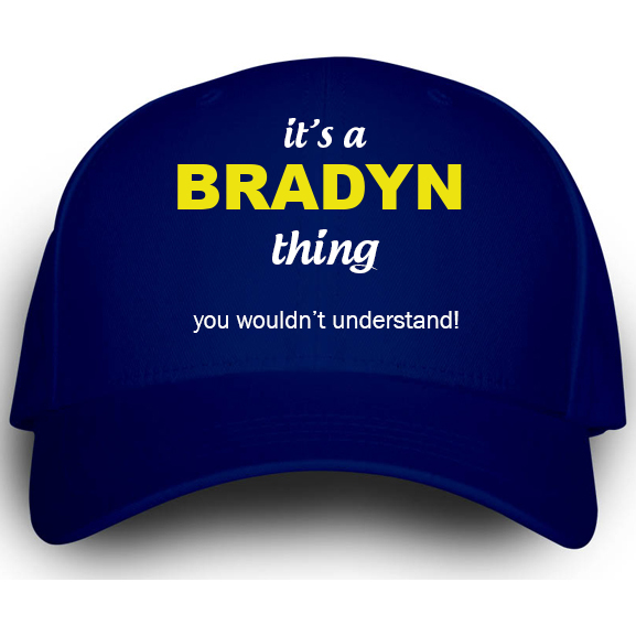 Cap for Bradyn