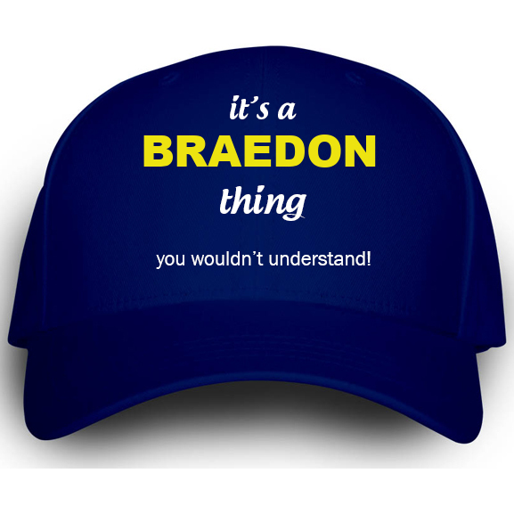 Cap for Braedon