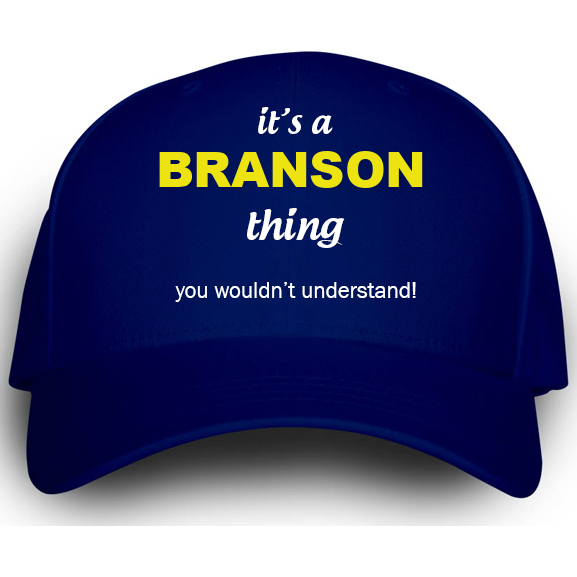 Cap for Branson