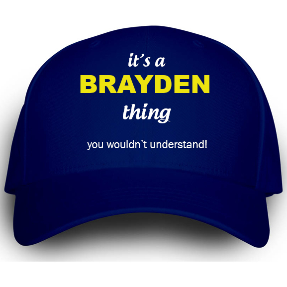 Cap for Brayden