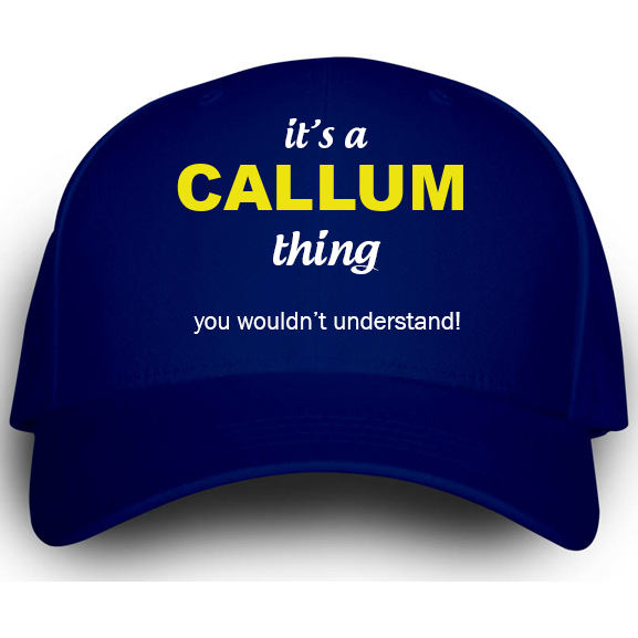 Cap for Callum