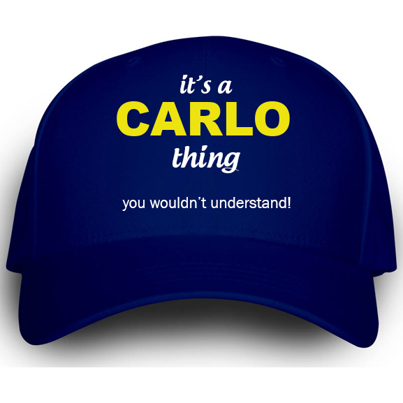 Cap for Carlo