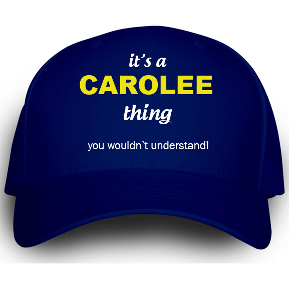 Cap for Carolee