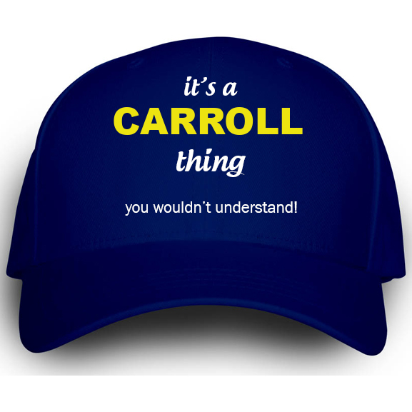 Cap for Carroll