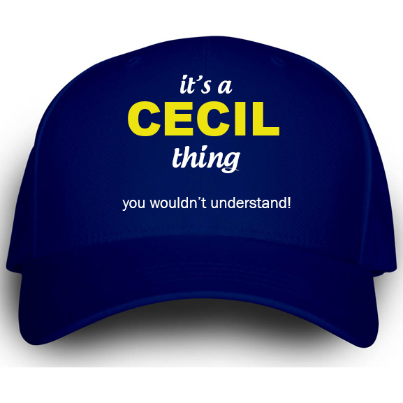 Cap for Cecil