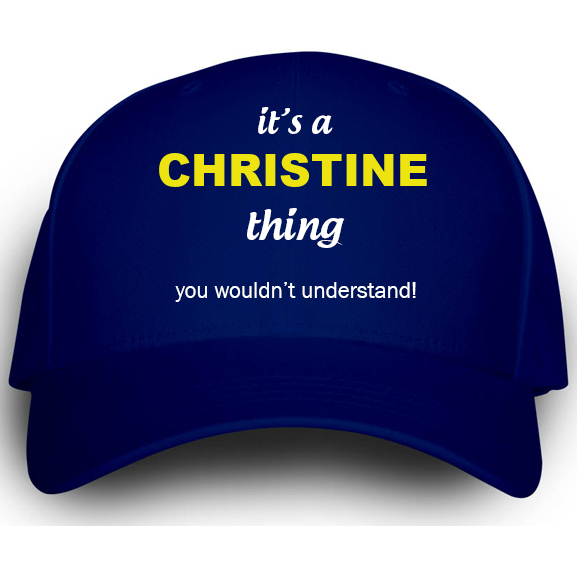 Cap for Christine