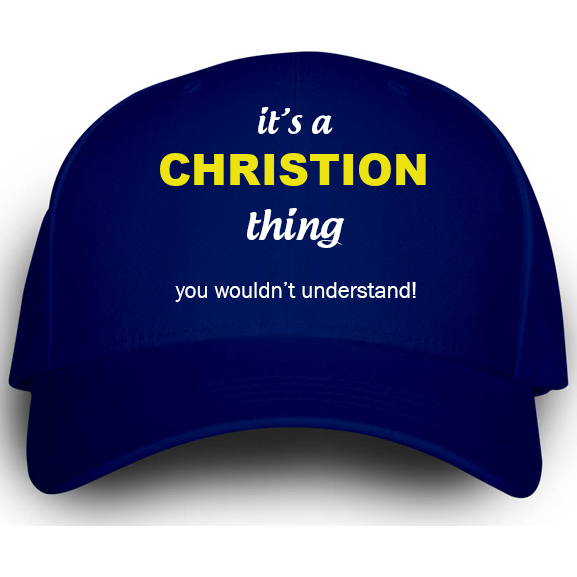 Cap for Christion