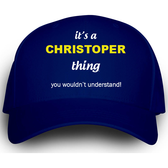 Cap for Christoper