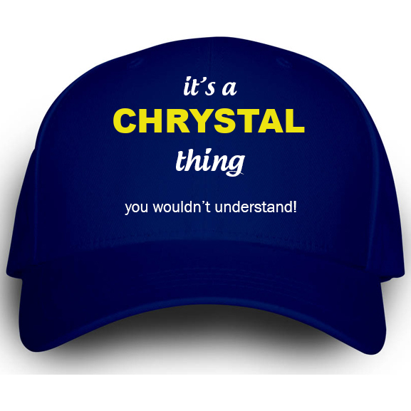 Cap for Chrystal