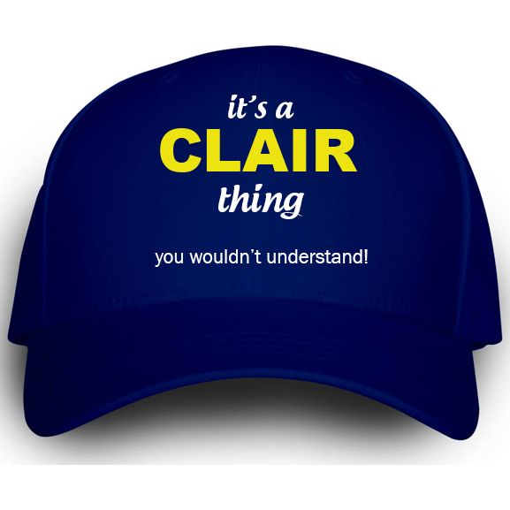 Cap for Clair