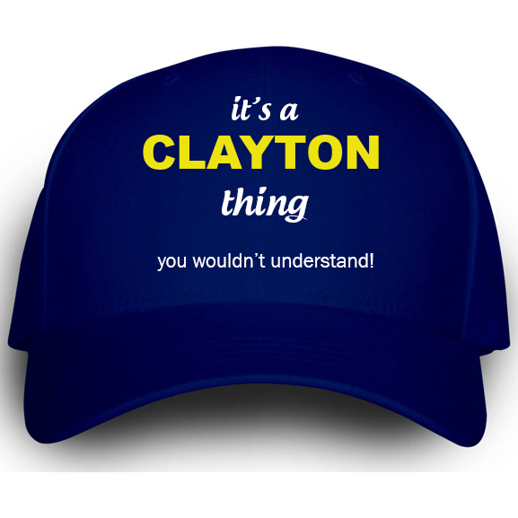 Cap for Clayton