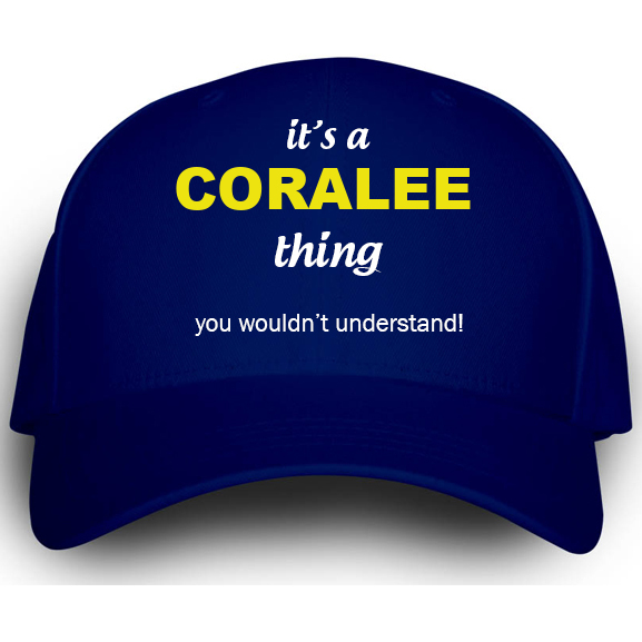 Cap for Coralee