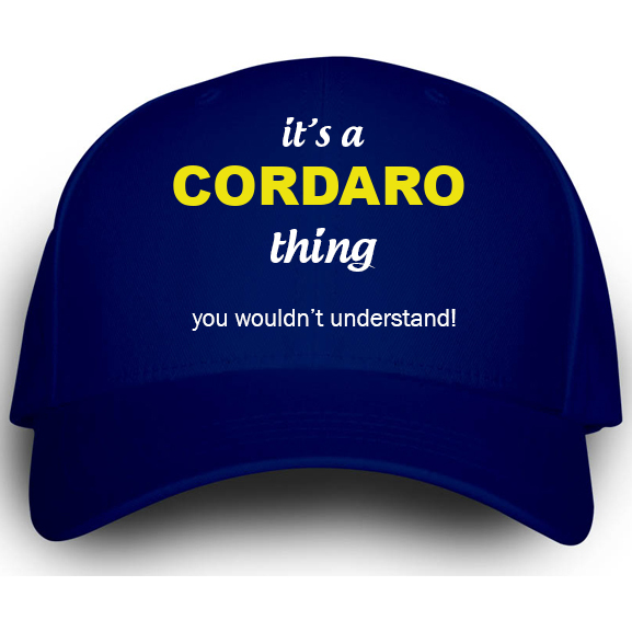 Cap for Cordaro