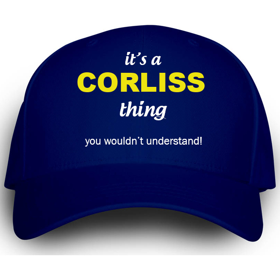 Cap for Corliss