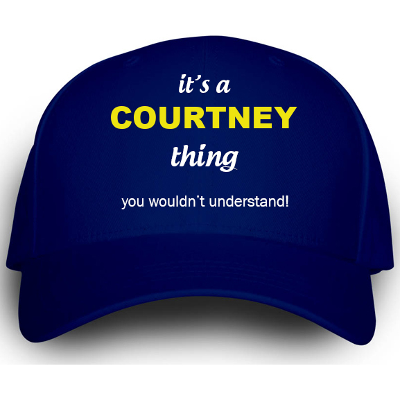 Cap for Courtney