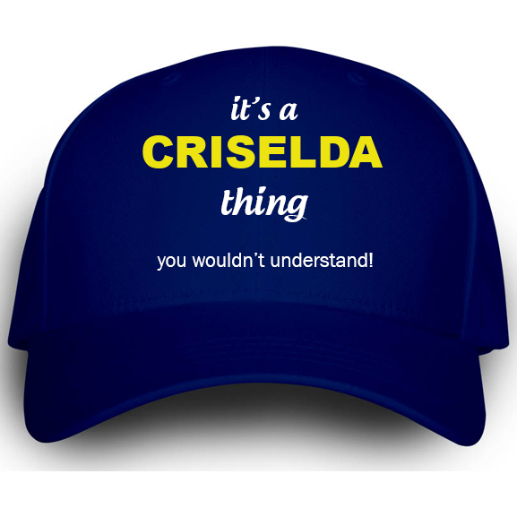 Cap for Criselda
