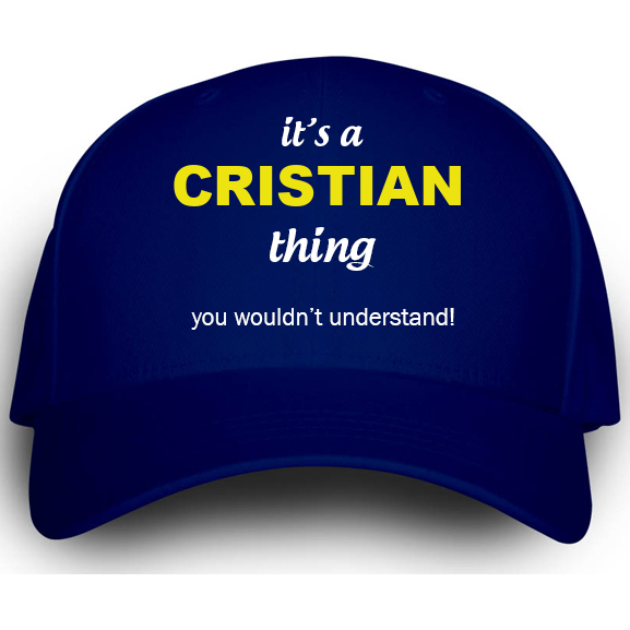 Cap for Cristian