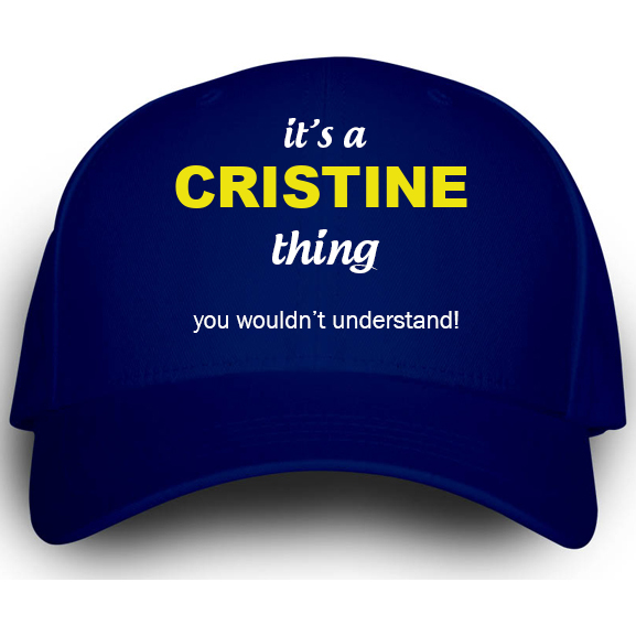 Cap for Cristine
