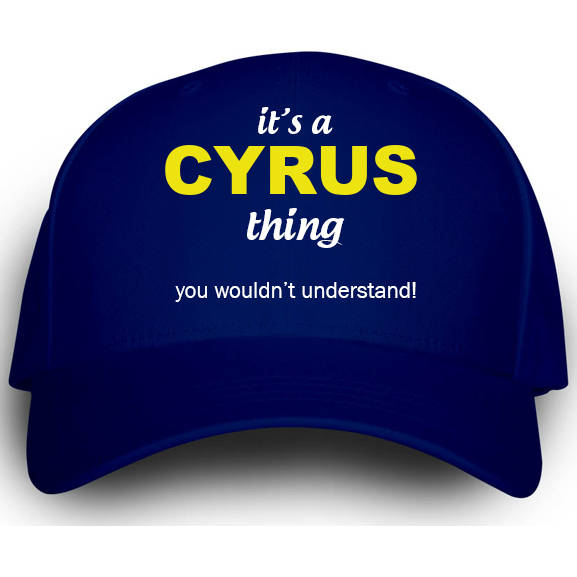 Cap for Cyrus