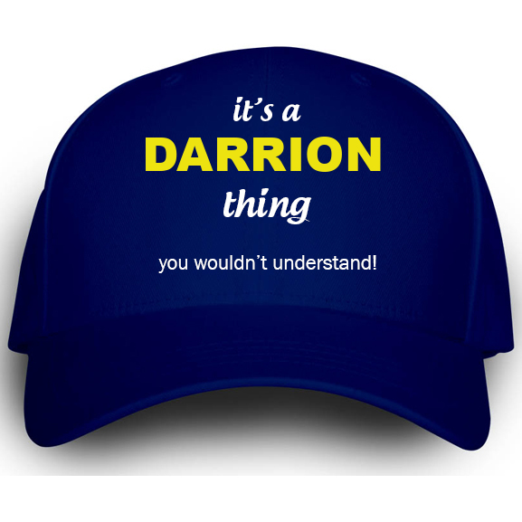 Cap for Darrion