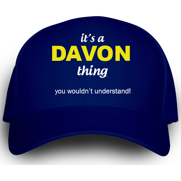 Cap for Davon