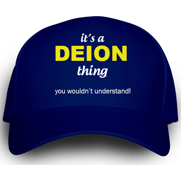 Cap for Deion