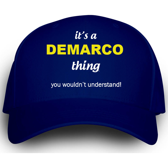 Cap for Demarco