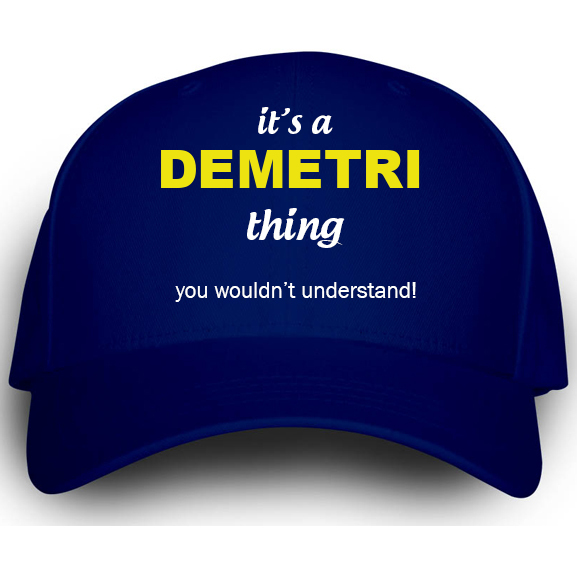 Cap for Demetri