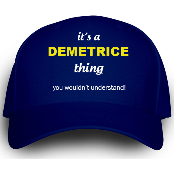 Cap for Demetrice