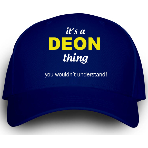 Cap for Deon