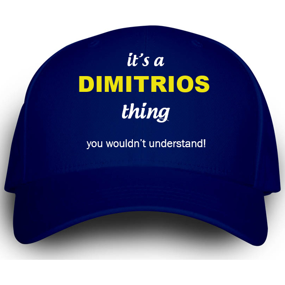 Cap for Dimitrios