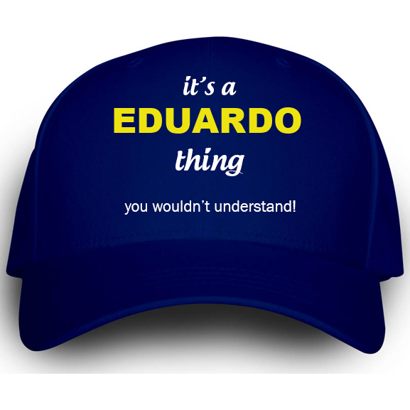 Cap for Eduardo