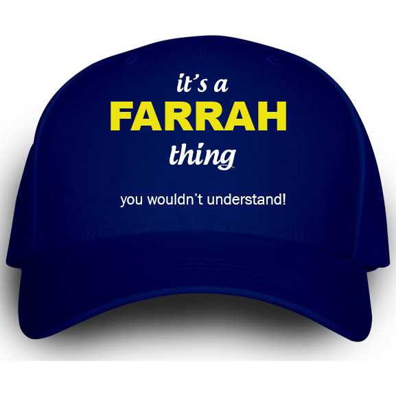 Cap for Farrah